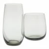 World Market Wynn Smoke Gray Bar Glass Set of 2