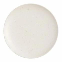 World Market Flekk Cream Speckled Salad Plate