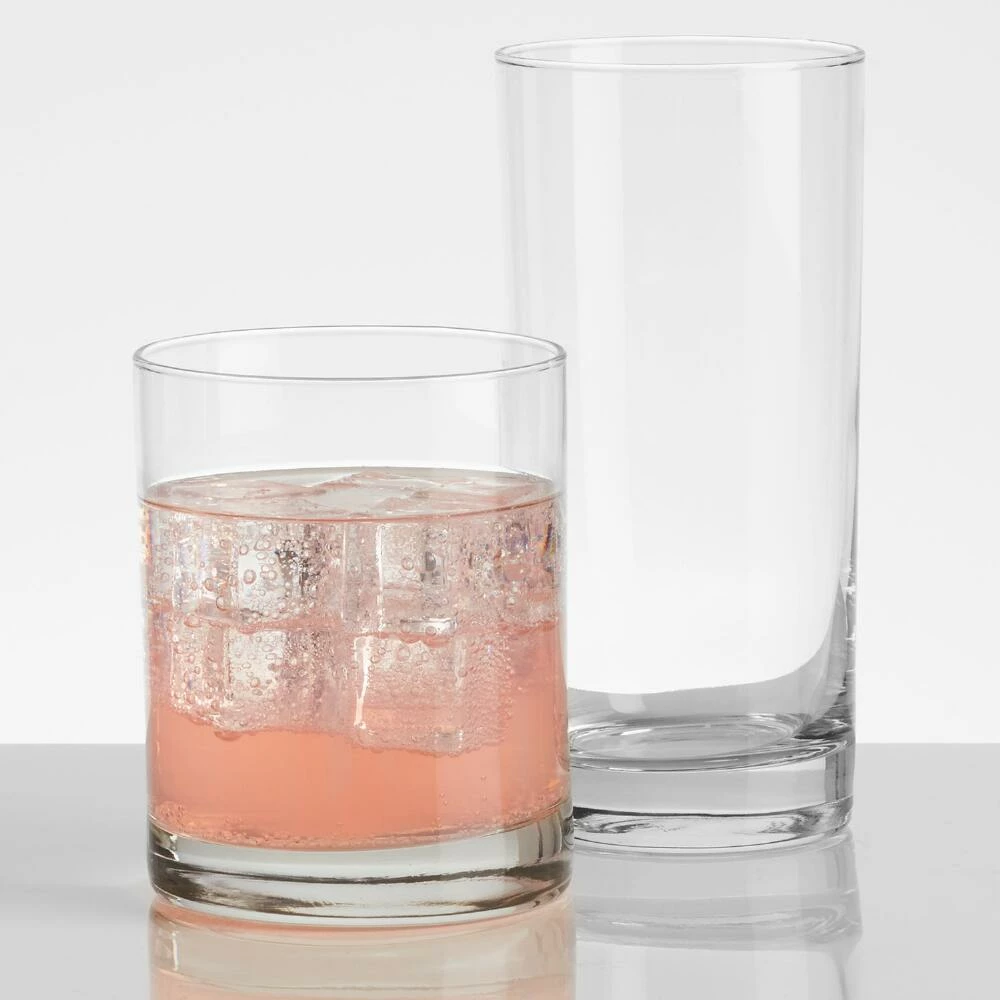 World Market Heavy Sham Double Old Fashioned Glasses Set of 4 - Image 2