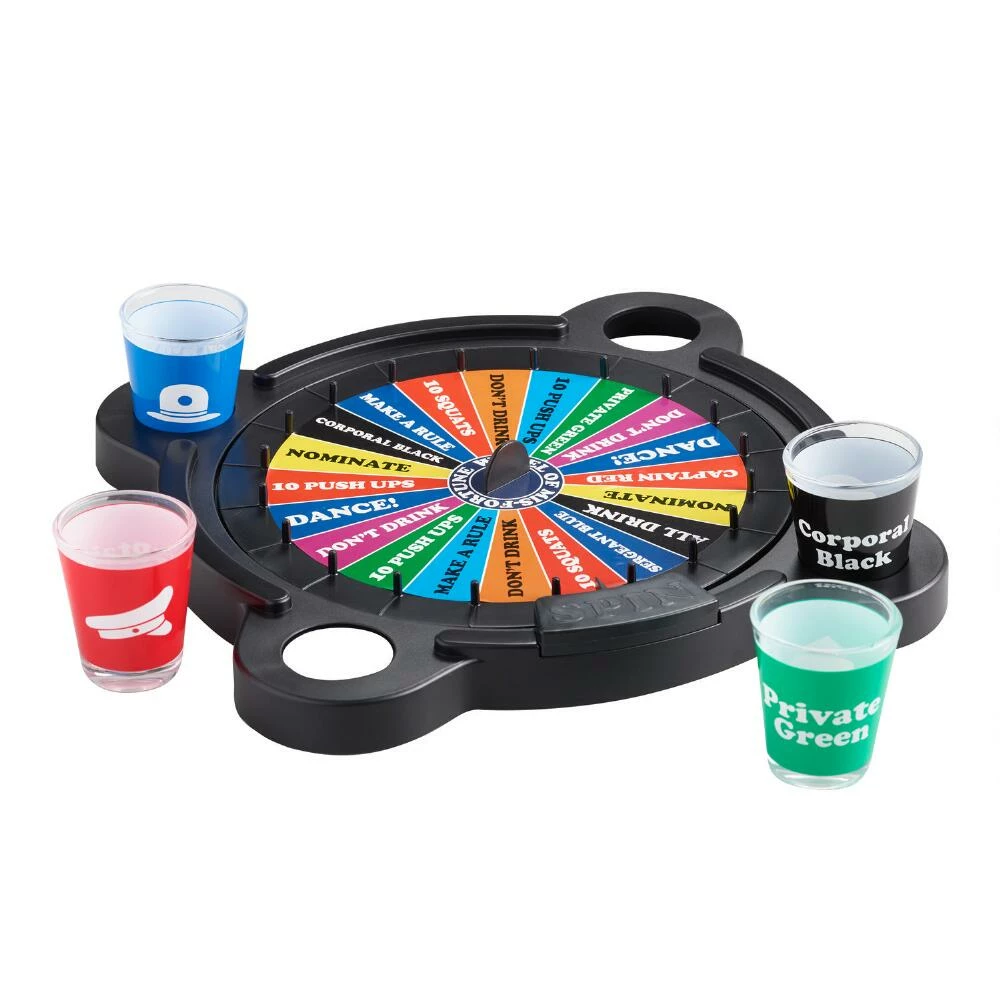 World Market Wheel of Misfortune Drinking Board Game