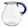 World Market Rocco Blue Margarita Glass Pitcher