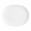 World Market Coupe White Porcelain Serving Platter