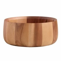 World Market Thailand Acacia Wood Serving Bowl