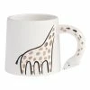 World Market Giraffe Handle Ceramic Mug